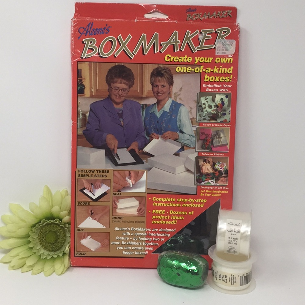 Aleena’s Crafts Create Your Own Box Maker Set